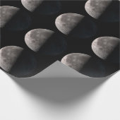 第3四半期の月NASAの画像 ラッピングペーパー (角)