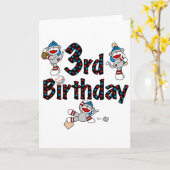 第3回ソックサル野球誕生日 カード (黄色い花)