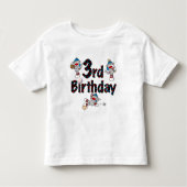 第3回ソックサル野球誕生日 トドラーTシャツ (正面)