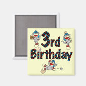 第3回ソックサル野球誕生日 マグネット (正面/裏面)