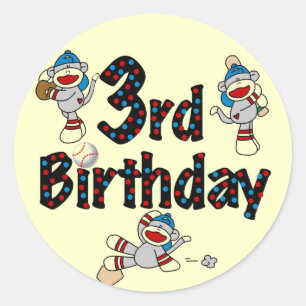 第3回ソックサル野球誕生日 ラウンドシール