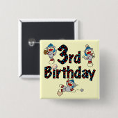 第3回ソックサル野球誕生日 缶バッジ (正面&裏面)