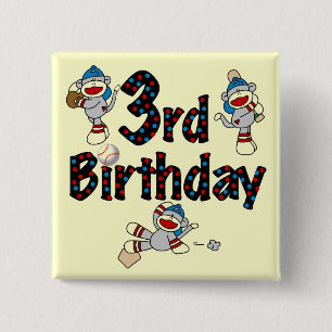第3回ソックサル野球誕生日 缶バッジ
