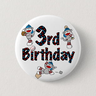 第3回ソックサル野球誕生日 缶バッジ