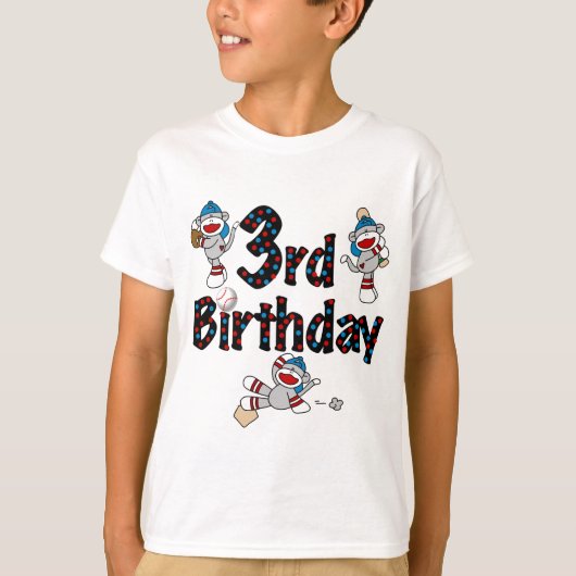 第3回ソックサル野球誕生日 Tシャツ (正面)