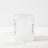 第3回トロフィー賞受賞 フロストグラスマグカップ (中央)