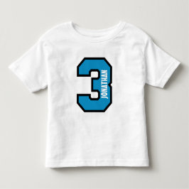 第3回バースデーボーイスポーツ第3回A01 トドラーTシャツ