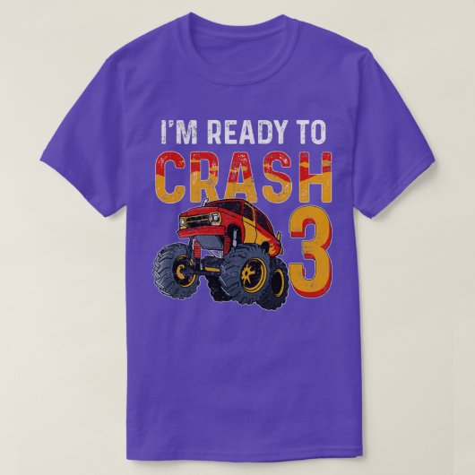 第3回バースデーモンスタートラック1 Tシャツ (デザイン正面)