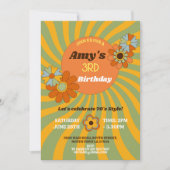 第3回ピンクガールズレトロヴィンテージ1970年代70年代 招待状 (正面)