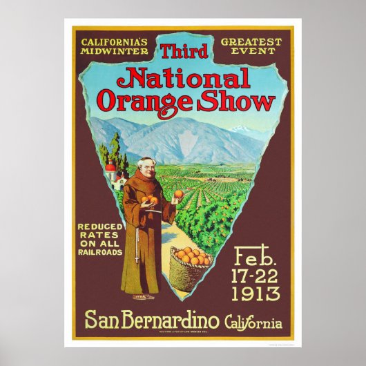 第3回全国オレンジショー1913 ポスター (正面)