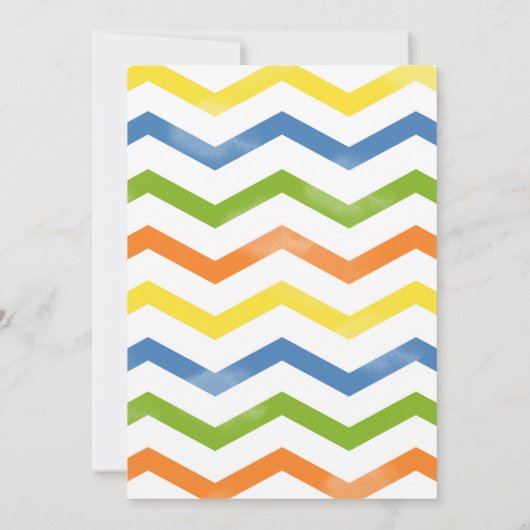 第3回誕生日恐竜 招待状 (裏面)