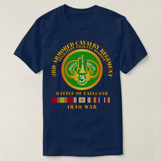 第3回ACRwイラク大使者副次官補V1 Tシャツ (デザイン正面)