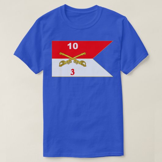 第3大隊第10期騎兵部隊 Tシャツ (デザイン正面)