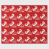 第3子供の誕生日対角デザイン星Z03 ラッピングペーパー (フラット)