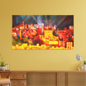 第3寺院 キャンバスプリント (インサイチュ (リビング))