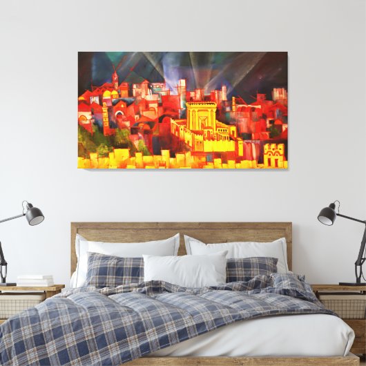 第3寺院 キャンバスプリント (インサイチュ (寝室))