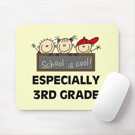 第3小学校はクールなTシャツおよびギフトです マウスパッド (マウス)