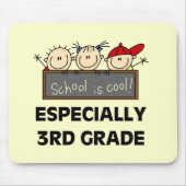 第3小学校はクールなTシャツおよびギフトです マウスパッド (正面)