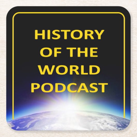 第3巻コースター スクエアペーパーコースター (正面)