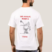 第3年次警察q tシャツ (裏面)