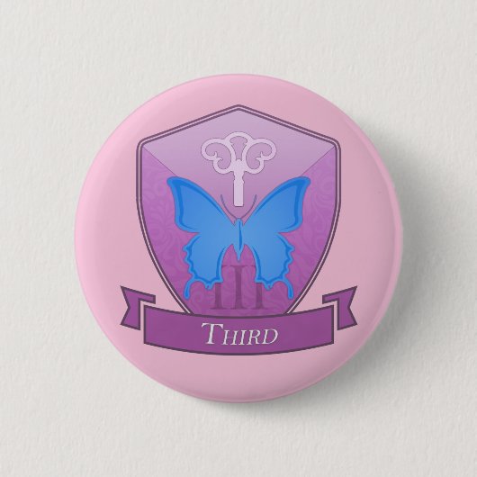 第3弾 – キャリベ山スクールピン 缶バッジ (正面)