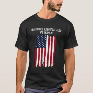 第3旅団支援大隊退役軍人日父 Tシャツ