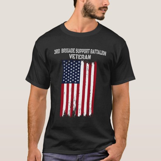 第3旅団支援大隊退役軍人日父 Tシャツ (正面)