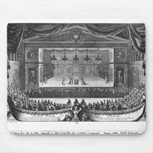 第3日の「La Malade Imaginaire マウスパッド (正面)