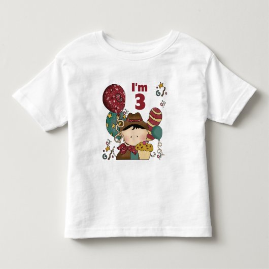 第3期カウボーイTシャツとギフト トドラーTシャツ (正面)