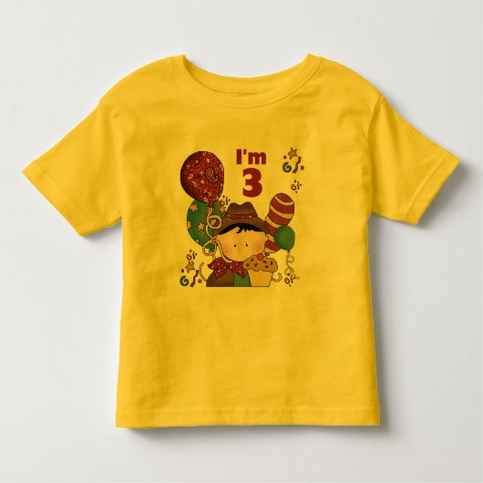 第3期カウボーイTシャツとギフト トドラーTシャツ (正面)