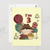 第3期カウボーイTシャツとギフト ポストカード (正面/裏面)