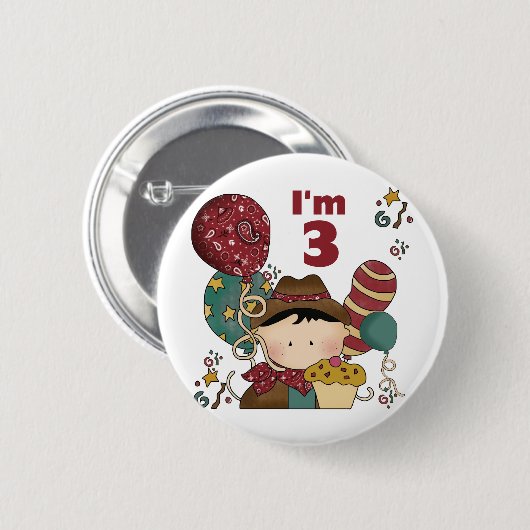 第3期カウボーイTシャツとギフト 缶バッジ (正面&裏面)