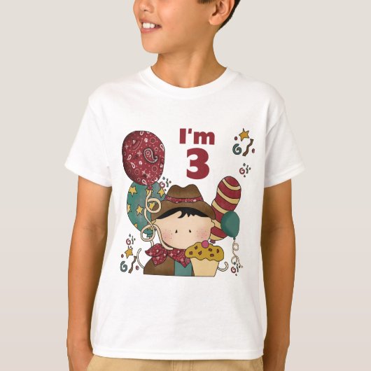 第3期カウボーイTシャツとギフト Tシャツ (正面)