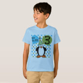 第3期ペンギン誕生日Tシャツとギフト Tシャツ (正面フル)