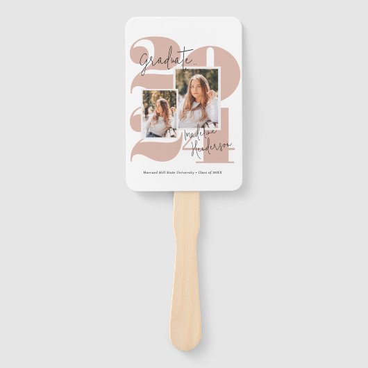 第3期写真部卒業 ハンドファン (正面)