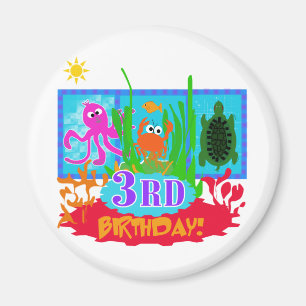 第3期海中冒険誕生日Tシャツ マグネット