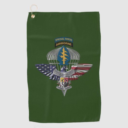 第3期特殊作戦団空挺部隊 ゴルフタオル (正面)