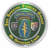 第3期特殊部隊グループ シール (正面)