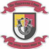 第3期特殊部隊グループ（空挺部隊）第3期特殊部隊 シール (正面)