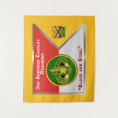 第3期ACR装甲騎兵連隊「ブレイブライフル」 タペストリー (正面)