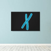 第3染色体の概念像 キャンバスプリント (インサイチュ (ウッドフロア))