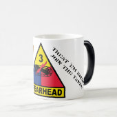 第3機甲師団色の変更のタンカーのマグ モーフィングマグカップ (正面右)