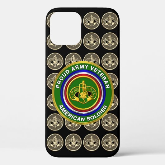 第3機甲騎兵連隊の退役軍人 Case-Mate iPhoneケース (裏面)
