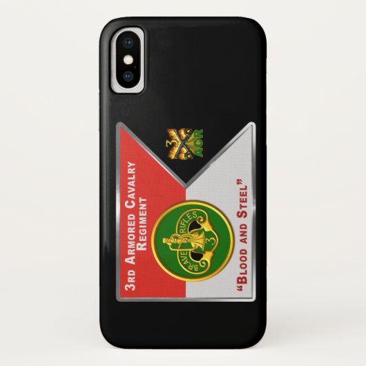 第3機甲騎兵連隊 "ブレイブ・ライフルズ" Case-Mate iPhoneケース (裏面)