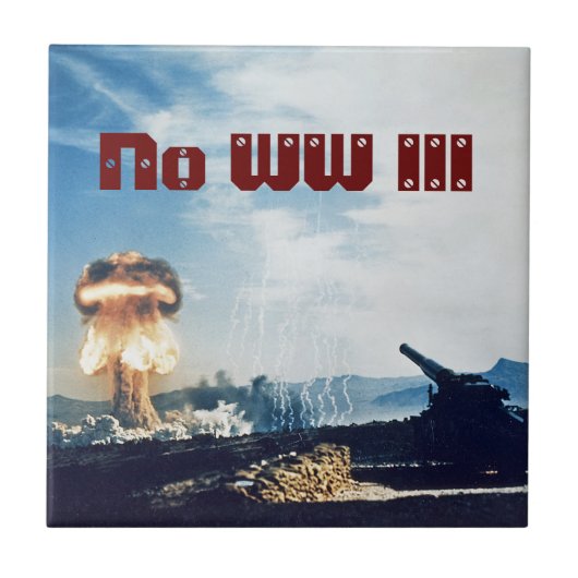 第3次世界大戦なし タイル (正面)