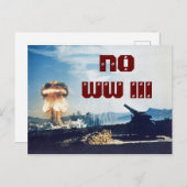 第3次世界大戦なし ポストカード (正面/裏面)