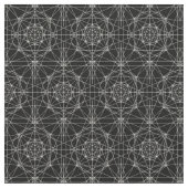 第3次元の神聖な幾何学 ファブリック (クローズアップ)