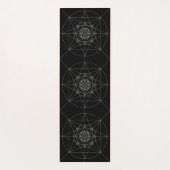 第3次元の神聖な幾何学 ヨガマット (裏面)