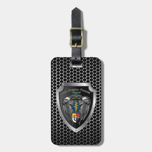 第3次特別作戦隊-航空機搭載 ラゲッジタグ (正面縦)