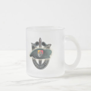 第3次特殊部隊グループグリーンベレー子息子イラク・マグ フロストグラスマグカップ